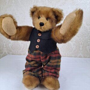 Gantz Cottage Collectibles Winston Bear Vintage 1999 16" Vest Pants Suspenders